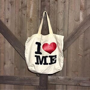 I ❤️ ME Canvas Totebag